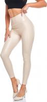 Cheapestbuy Women's High-Waisted Faux Leather Leggings: Sexy & Stretchy Pleather Perfection