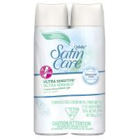 Gillette Venus  Satin Care Ultra Sensitive Women's Shave Gel Pack of 2, 7oz Each