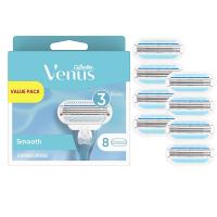 Gillette Venus Value Pack, Lubracated Razor Blade Refills for Women - 8 Count