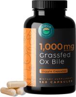 Grass-Fed Ox Bile 1000mg – Bile Salts & Dige