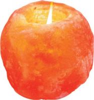 Hand Carved Himalayan Salt Candle Holders for Home