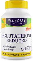 Healthy Origins L-Glutathione (Setria) 500 mg, 60 Veggie Caps
