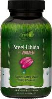 Irwin Naturals Steel Libido For Women's Health Sexual Vitality & Pleasure  - 75 Soft Gels