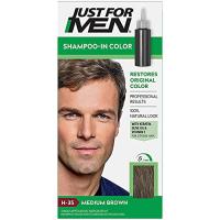 Just for Men Shampoo-In Hair Color-  Medium Brown 
