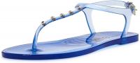 Katy Perry Women's The Geli-T Strap Flat Jelly San