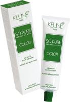 Keune So Pure Permanent Hair Color Enriched with Argan Oil Hair Coulor, 4.3 Medium Golden Brown - 2.