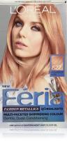 L Oreal Feria Fashion Metallics Hair Color, 822 Me