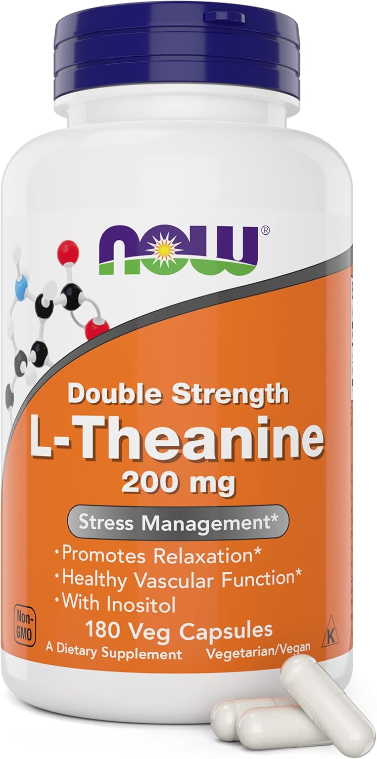 L-Theanine Plus: Double Strength Formula 200mg - 1&hellip;