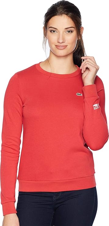 Lacoste Women's Sport Fleece Crewneck Sweatshirt -