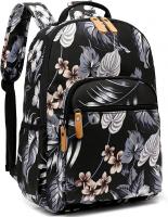 Leaper Water-resistant Floral School Backpack Trav