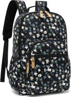Leaper Water-resistant Floral School Backpack Trav