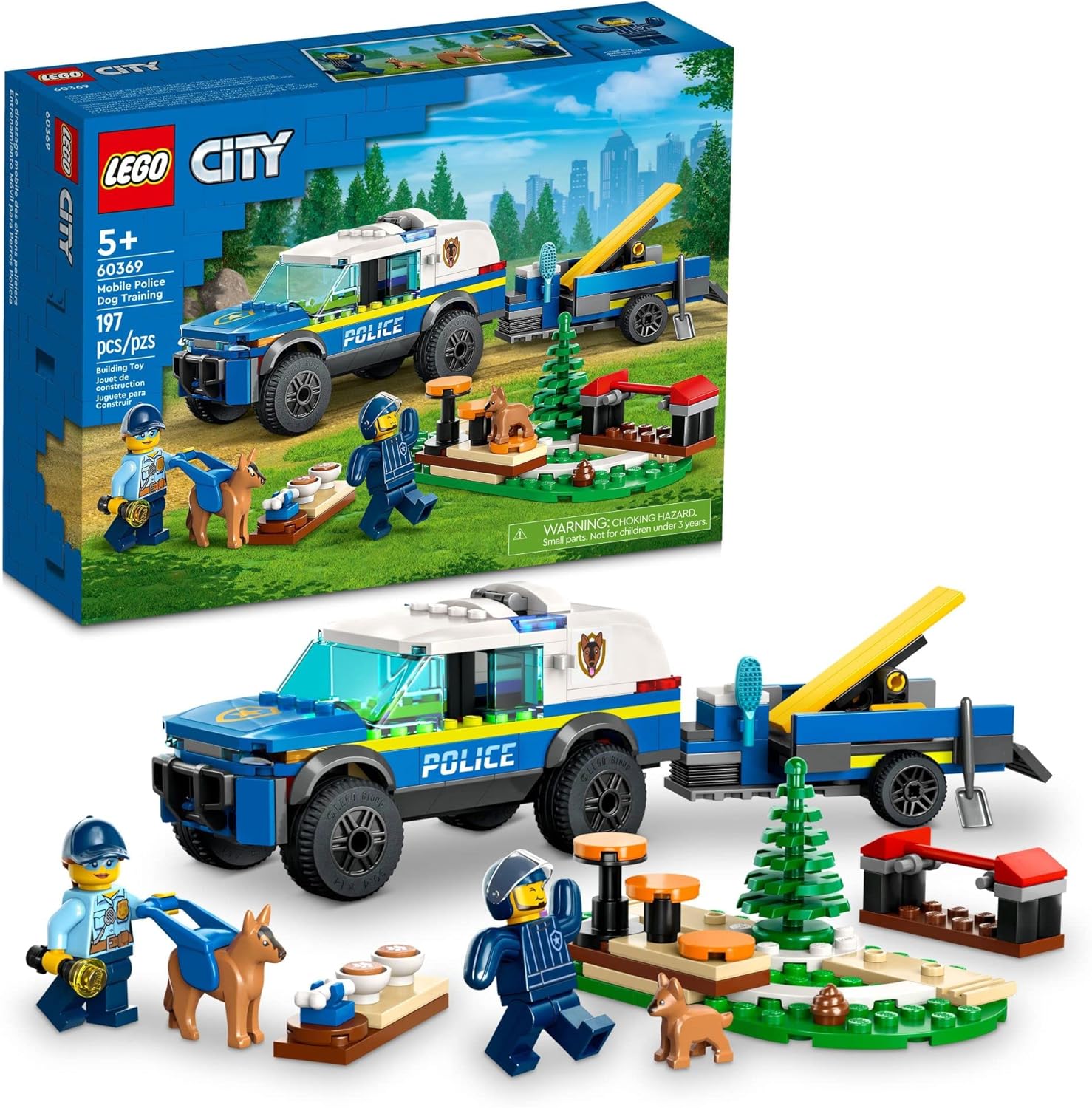 LEGO City Mobile Police Dog 