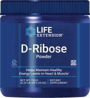Life Extension D-Ribose Powder, for Support Exerci