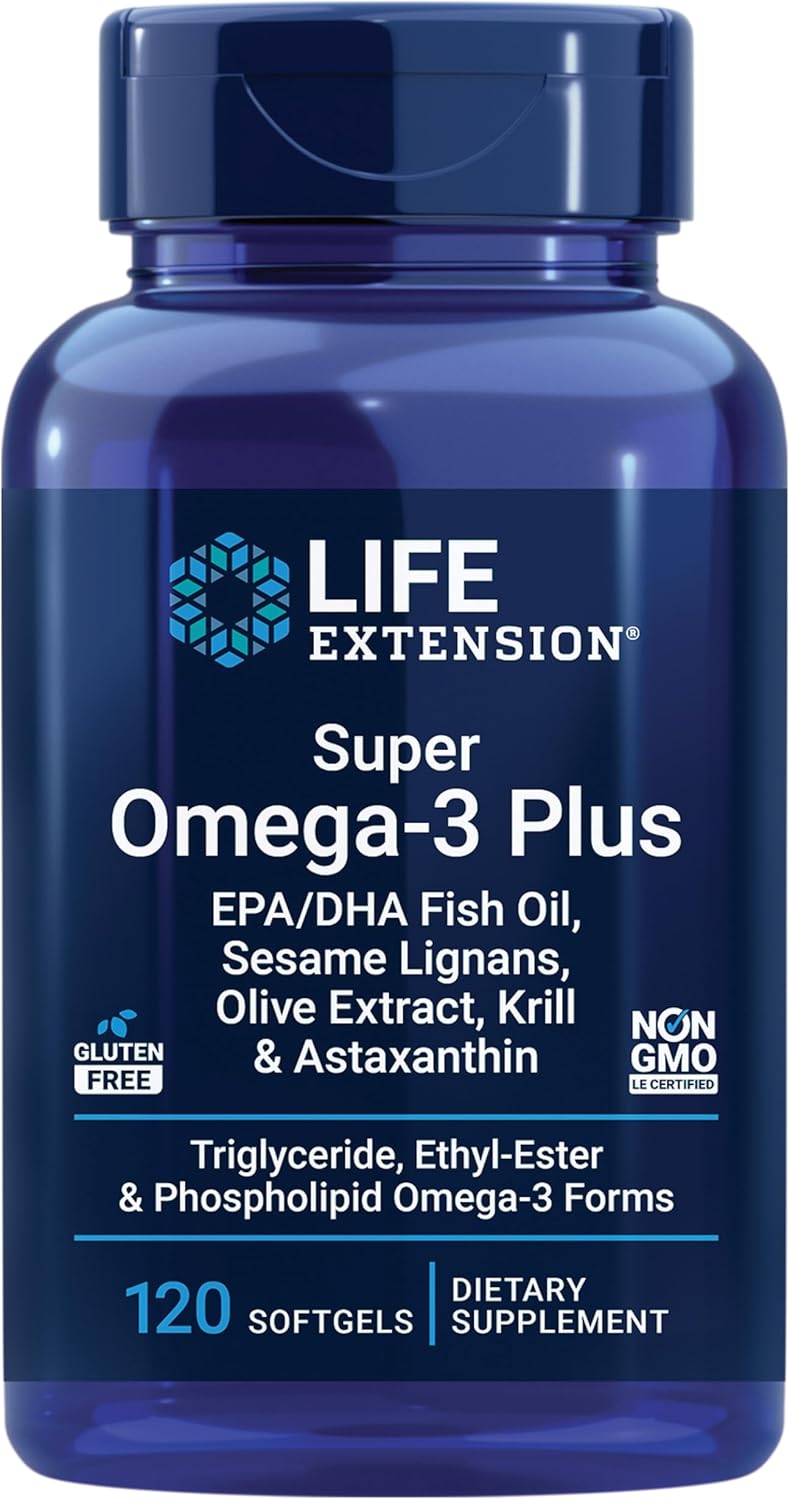 Life Extension Super Omega-3 Plus EPA/DHA Fish Oil