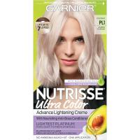 Garnier Hair Color Nutrisse Ultra Color Nourishing Creme, PL1 Lightest Platinum (Coconut) Permanent 