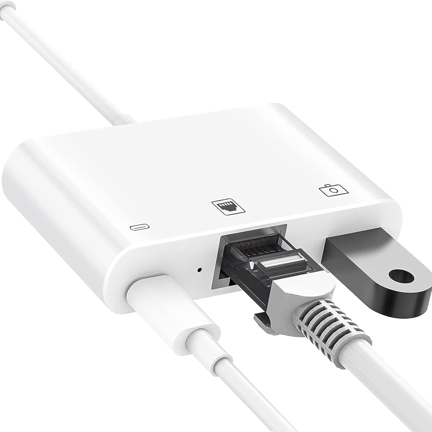 RICHUPON Apple MFi Certified Lightning to RJ45 Eth