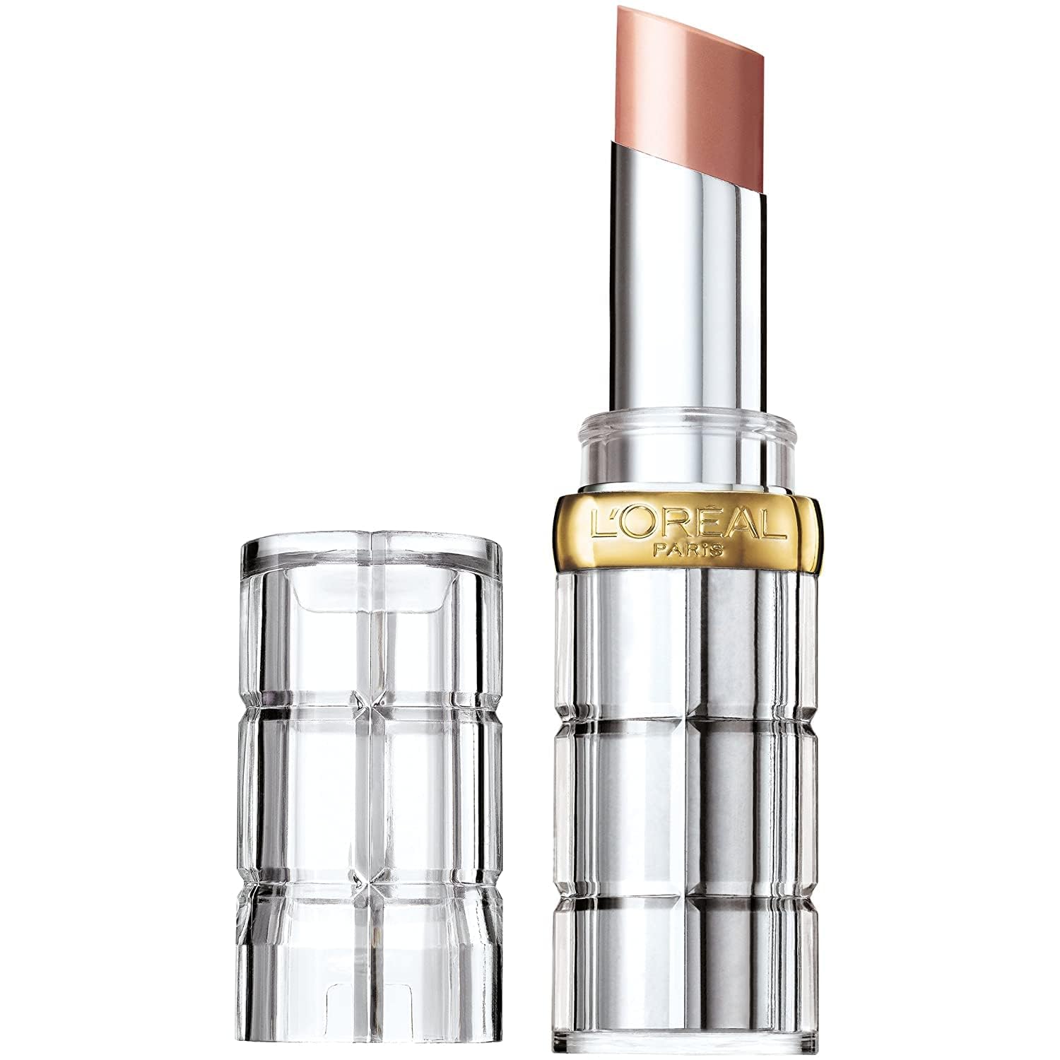 L'Oreal Colour Riche Shine Lipstick, Glossy Fawn (Hydrating)