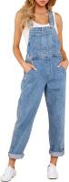 luvamia Women's Casual Stretch Adjustable Denim Bi