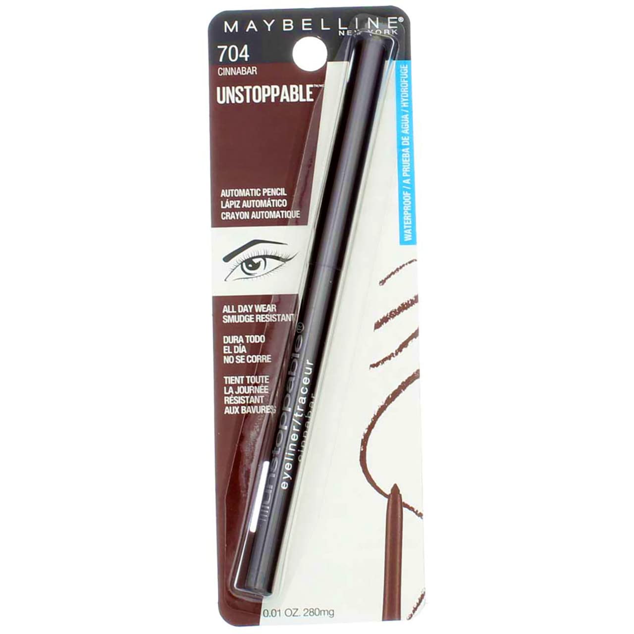 Maybelline New York Unstoppable Eyeliner Cinnabar 