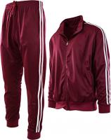 Mens Athletic 2 Piece Tracksuit Set, Track Suit fo