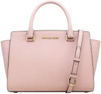 Michael Kors Selma Medium Top Zip Satchel Bag - Blossom