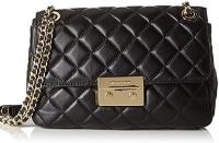 Michael Kors Sloan Large Chain Shoulder, Black, One Size