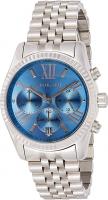 Michael Kors Women's MK5555 - Vintage Classic Lexington Chronograph Silver Watch, One Size