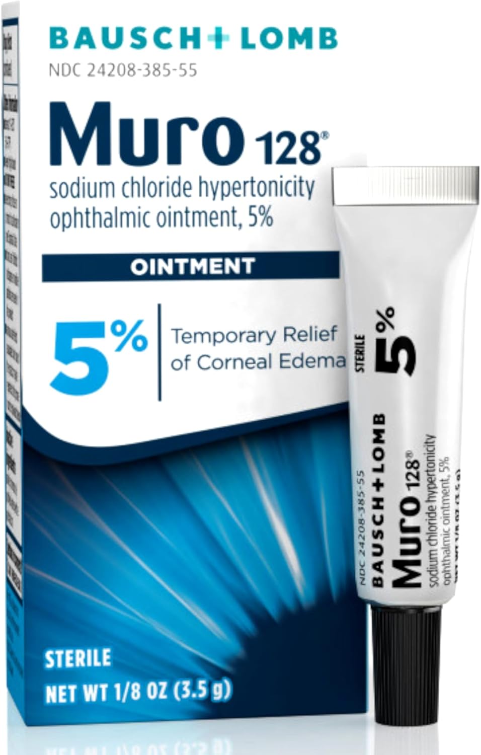 Muro 128 Ointment 5% (Sodium Chloride Hypertonicity) - Imported from USA