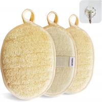 Natural Loofah Sponge Exfoliating Body Scrubber, B