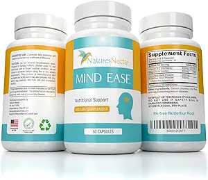 Migraine Relief Supplement With PA Free Butterbur Root­ Feverfew Extract Riboflavin Plus Magnesium 