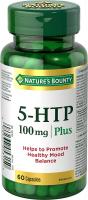 Nature's Bounty 5-HTP 100mg Plus, Help Promote Hea&hellip;