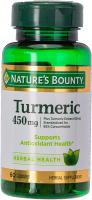 Nature's Bounty Turmeric Curcumin Caps Support Antioxidant Health - 60 Capsules