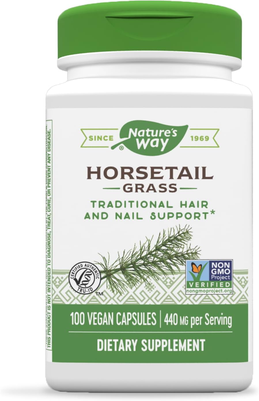 Nature s Way Horsetail Grass, 440 mg,  100 Capsules