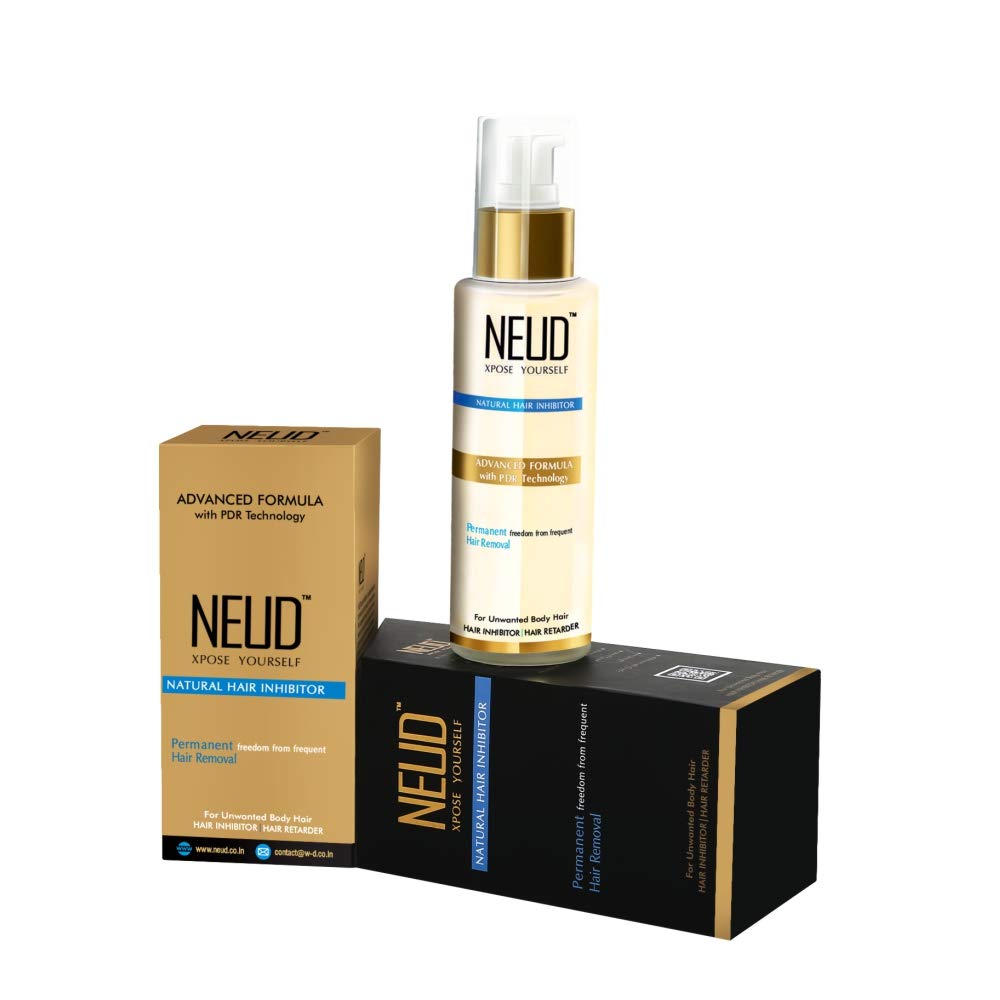 NEUD Natural Hair Inhibitor Cream for Permanent Re&hellip;