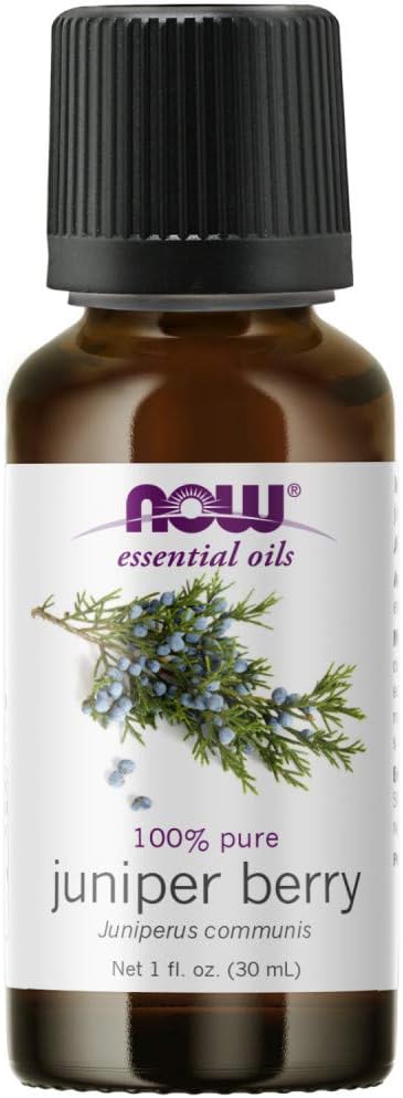 NOW Essential Oils, Juniper Berry Oil, Restoring Aromatherapy Scent, Steam Distilled, 100% Pure, Veg