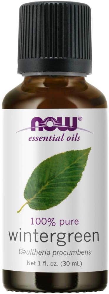 NOW Essential Oils, Wintergreen Oil, Stimulating Aromatherapy Scent, Steam Distilled, 100% Pure, Veg