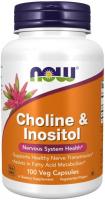 Now Foods Choline & Inositol 500 Mg - 100 Caps