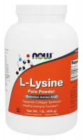 NOW Foods L-Lysine 100 % Pure Powder, 2 pk - 1Lb (