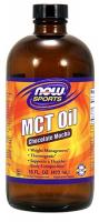 NOW Foods MCT Oil, Chocolate Mocha, 16 Fluid Ounce
