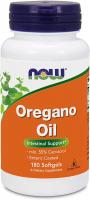 Now Foods Oregano Oil Softgels 181mg - High Carvacrol Content for Optimal Gut Health and Digestive S