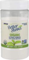 NOW Foods Organic Stevia Extract Powder, White - 4 Ounce