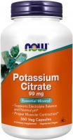NOW Foods Potassium Citrate 99mg Supplement, Electrolyte Support for Normal pH, 360 Veg Caps