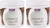 NOW Foods Pure Coconut Oil, (Pack of 2) - 7.0 Fl.O