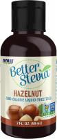 NOW Foods Stevia Extract Liquid, Hazelnut Cream - 