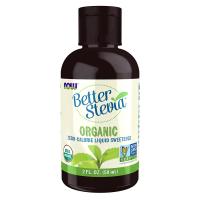 NOW Foods, Certified Organic BetterStevia Liquid, 