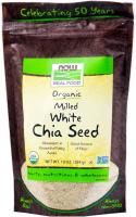 NOW Foods Organic White Chia Seeds Milled 454g –