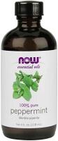 NOW Peppermint Essential Oil 4oz – Pure Aromatherapy Oil for Cooling Relief & Wellness