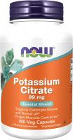 NOW Potassium Citrate,180 Capsules