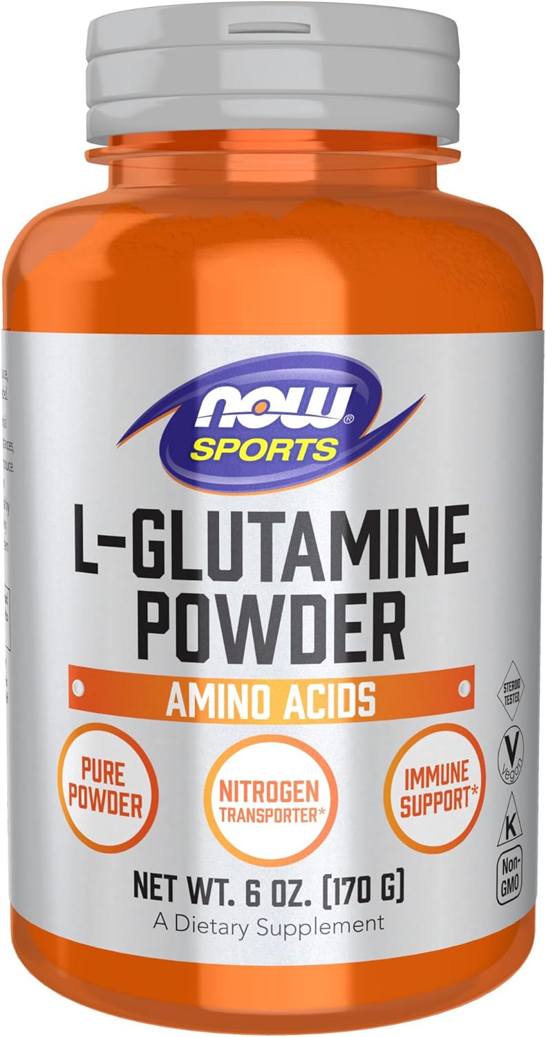 NOW Sports L-Glutamine Powder 6 oz – Pure Amino 