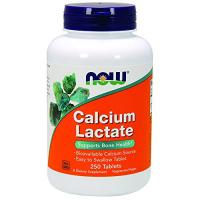 NOW Supplements, Calcium Lactate, Supports Bone He